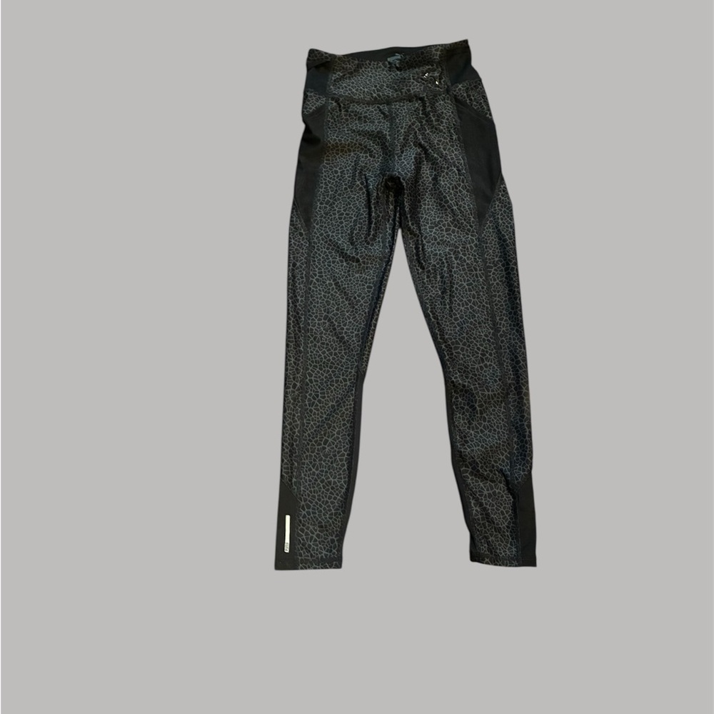 PUMA Black Leopard Print Leggings